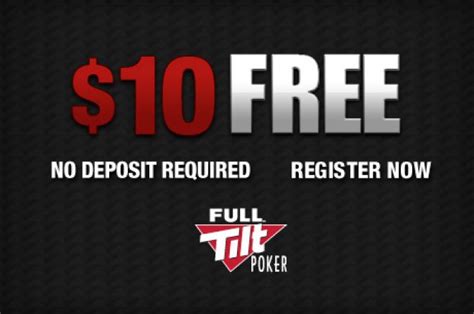 10 Usd Gratis Full Tilt Poker