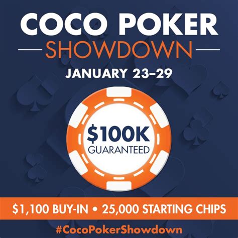 2024 Coco Poker Showdown