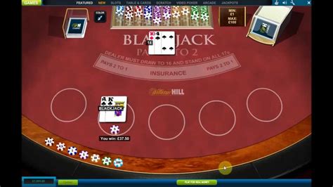 21+3 Blackjack William Hill