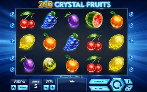 243 Crystal Fruits Reversed Betano