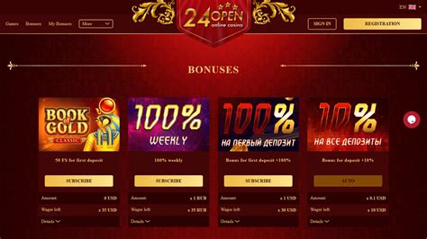 24open Casino Bonus