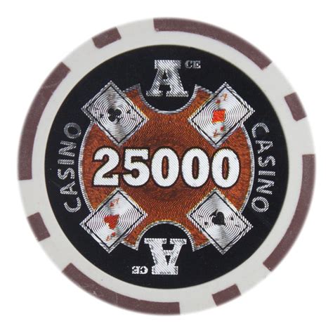 25000 Dolar Cassino Chip