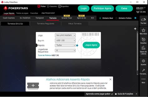 A Pokerstars Caixa Da Web App