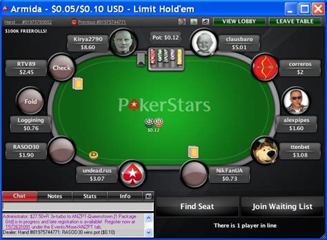 A Pokerstars Online Sm 2024