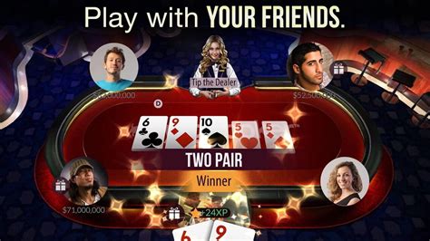 A Zynga Texas Holdem Fileiras