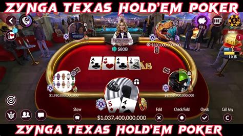 A Zynga Texas Holdem Presentes