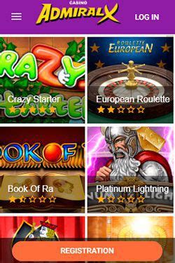 Admiral X Casino Mobile