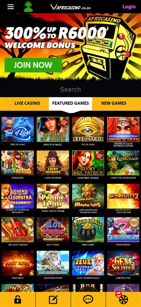 Africasino Login