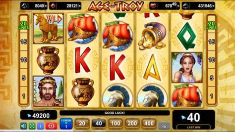 Age Of Troy Slot Online Gratis