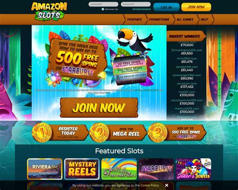 Amazon Slots Casino Bolivia