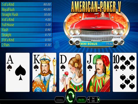 American Poker 5 Online Gratis