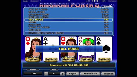 Amerikanski De Poker Online
