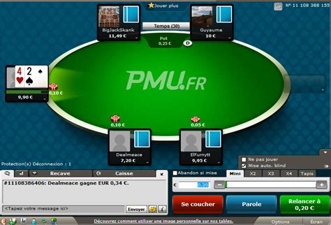 Aplicacao Pmu Poker Movel