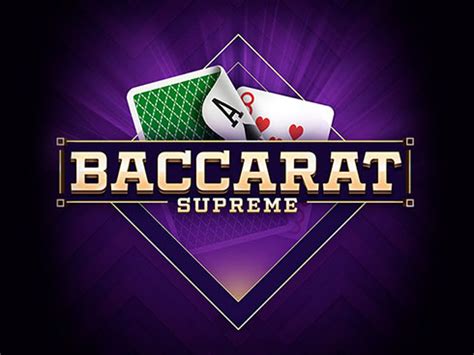 Baccarat Supreme Betfair