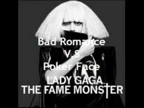 Bad Romance Vs Poker Face