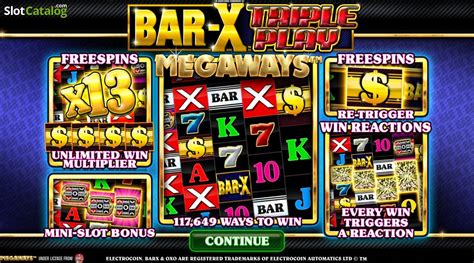 Bar X Triple Play Megaways Bodog