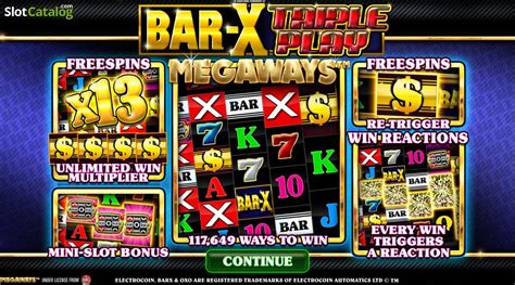 Bar X Triple Play Megaways Slot Gratis