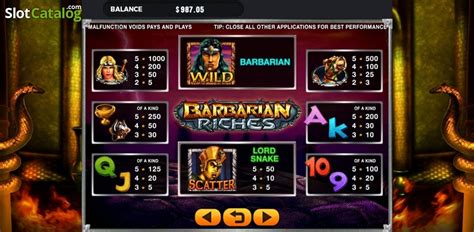 Barbarian Riches Slot - Play Online