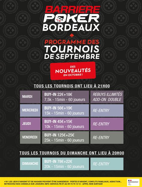 Barriere Casino Poker Bordeus