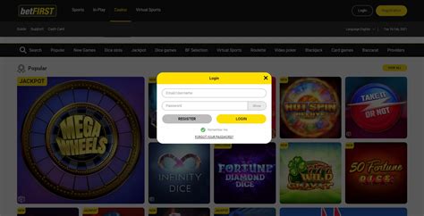 Betfirst Casino Login