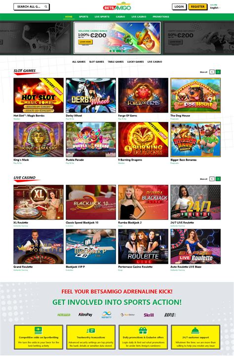 Bets Amigo Casino Online