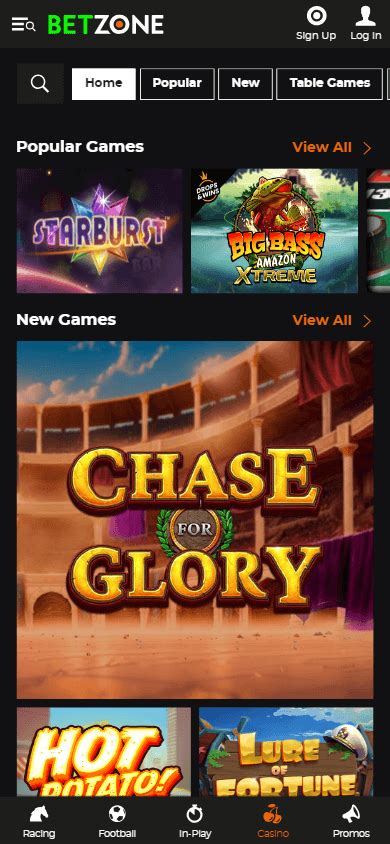 Betzone Casino Mobile