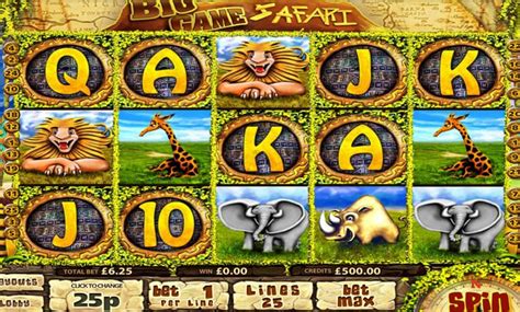 Big Game Safari Slot Gratis