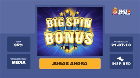 Big Spin Bonus Betano