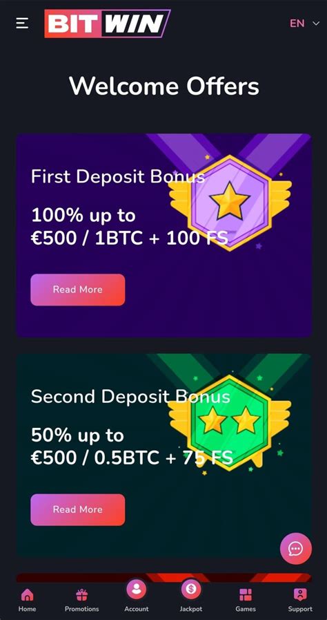 Bitwin Casino Bonus