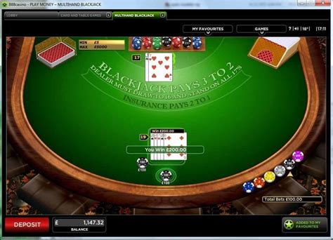 Blackjack 11 888 Casino