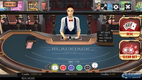 Blackjack 21 3d Dealer Blaze