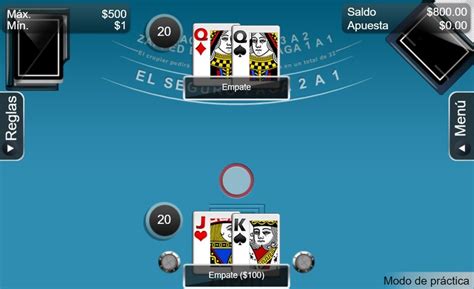 Blackjack Empate Banca