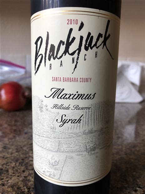 Blackjack Maximus Syrah 2024