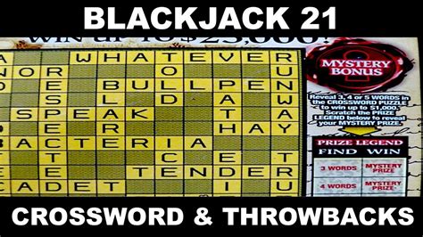 Blackjack Xword