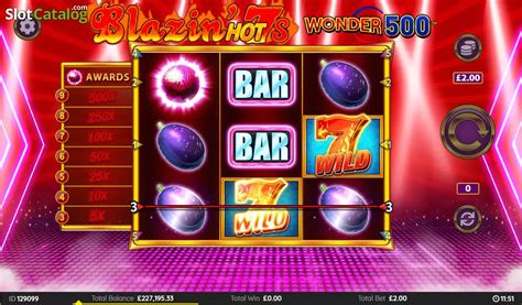 Blazin Hot 7 S Wonder 500 Slot Gratis