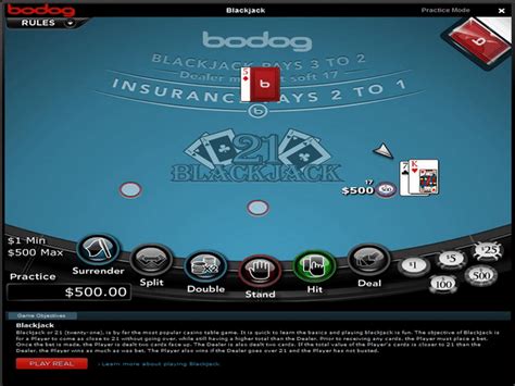 Bodog Blackjack Fraudada