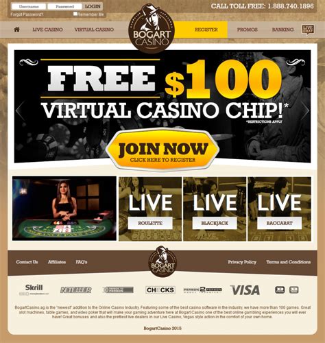 Bogart Casino Login