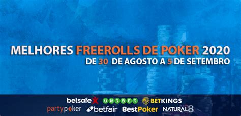 Bomba De Agosto De Poker Freeroll