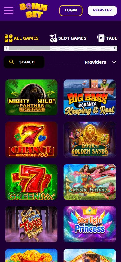 Bonusbet Casino Mobile