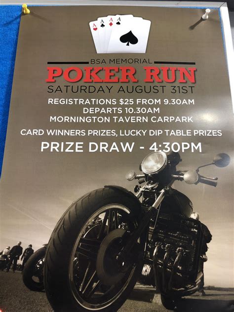 Bsa Poker Run Dunedin