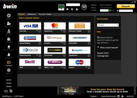Bwin Deposit From Player Not Credited