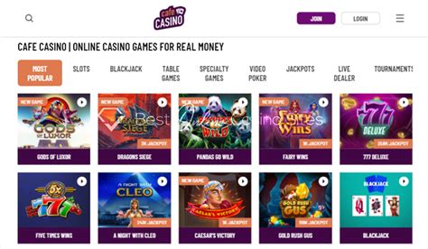 Cafe Casino Online