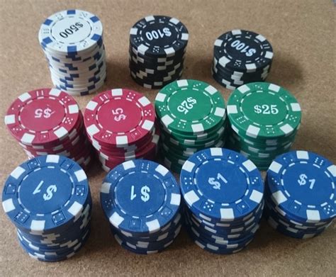 Casa De Bonecas Fichas De Poker