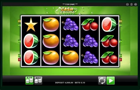 Cash Fruits Plus Slot Gratis