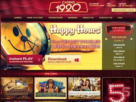 Casino 1920 Login