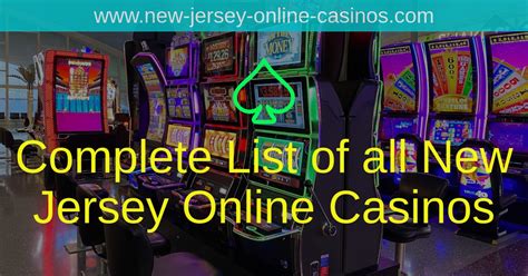 Casino Em New Jersey Online