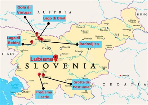 Casino Eslovenia Mappa