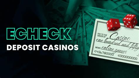 Casino Online Aceitando Echeck