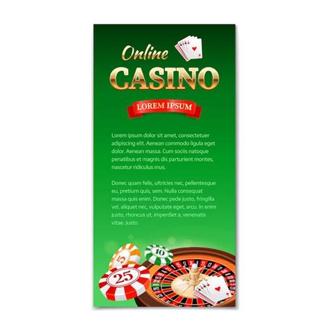 Casino Panfleto Psd Livre
