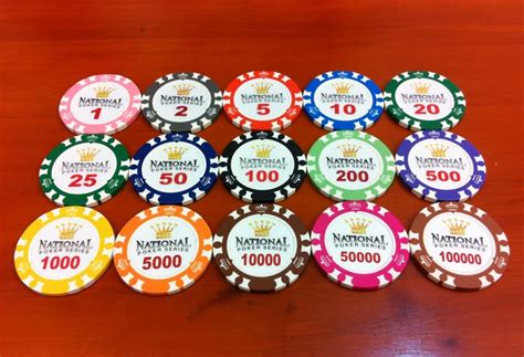 Casino Poker Chips De Valor